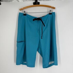 Immersion Research Shorts Blue Board Paddle Kayak River Float Swim Men Size 38